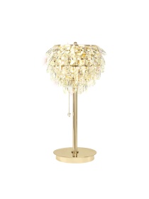 IL32836  Coniston Table Lamp 2 Light French Gold